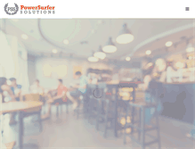 Tablet Screenshot of powersurfer.ca